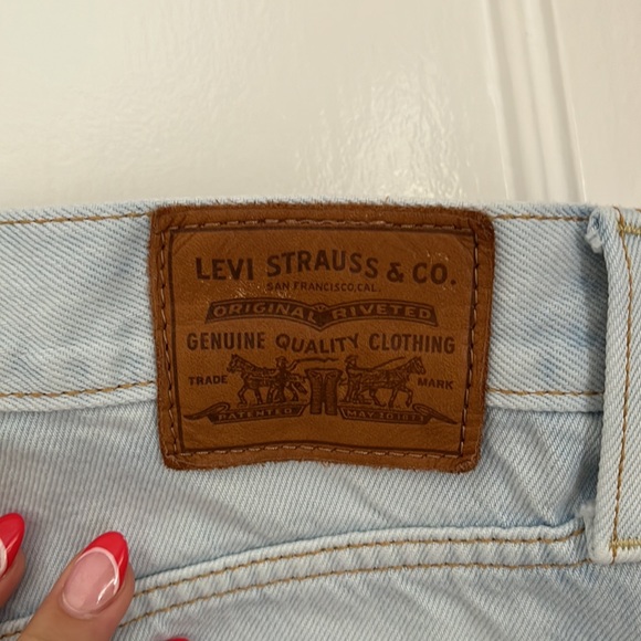 Levi’s wedgie straight washed jeans - Picture 3 of 3
